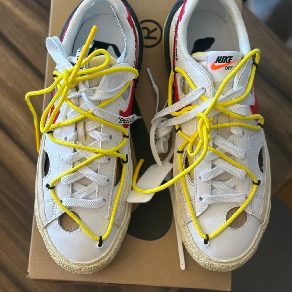 Nike Blazer Low '77/ OFFWHITE Womens 9/ Mens 7.5 NWT